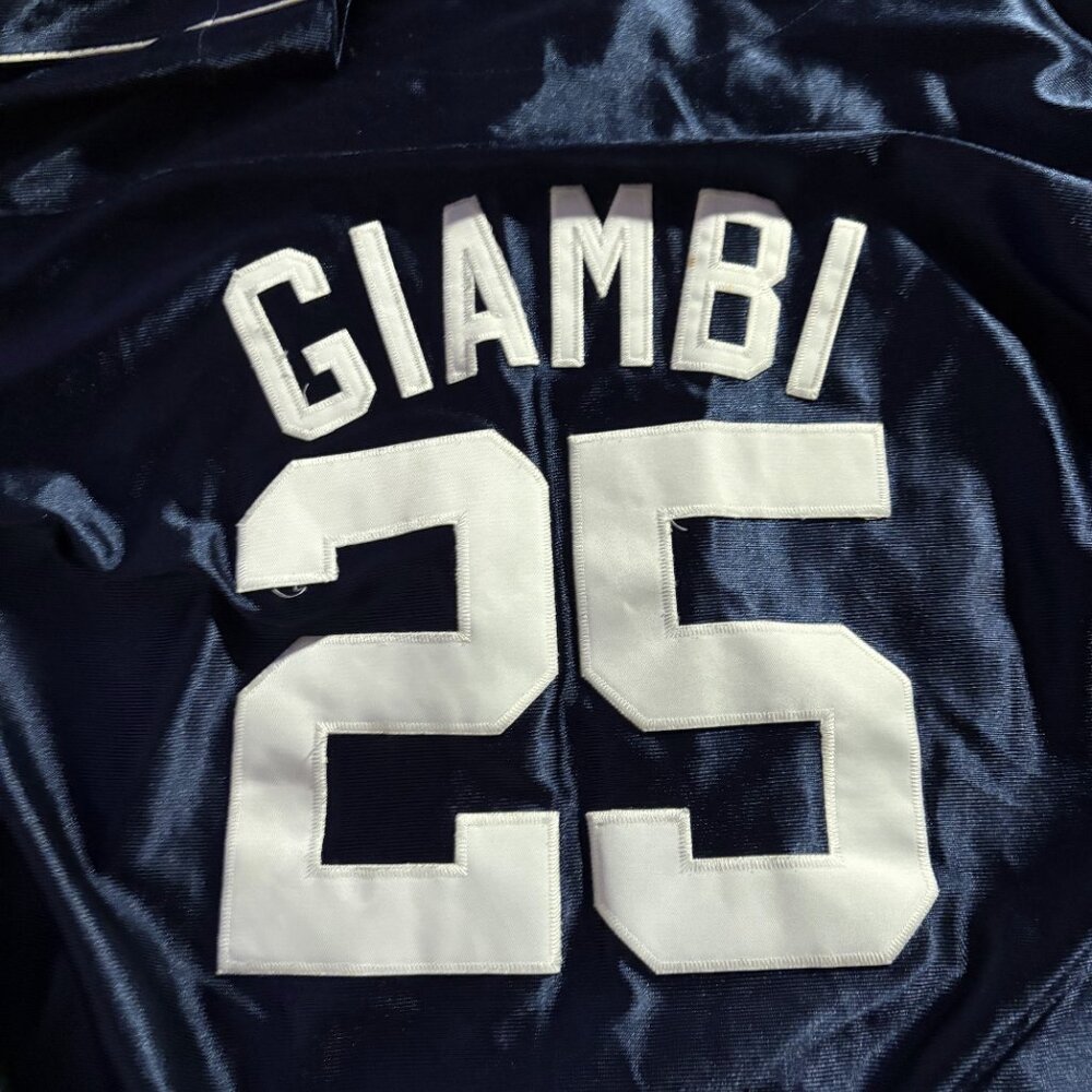 Vintage New York Yankees #25 Jason Giambi Jersey - Picture 5 of 5